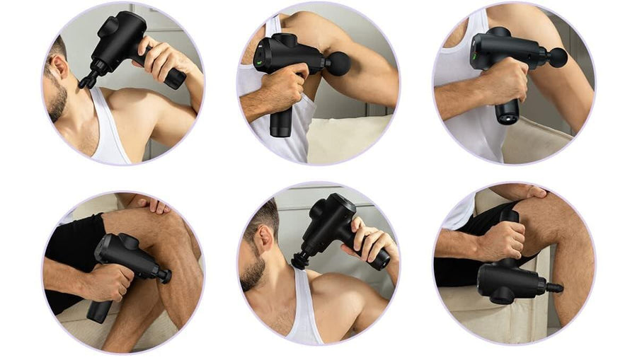 Pistola de masaje muscular USB