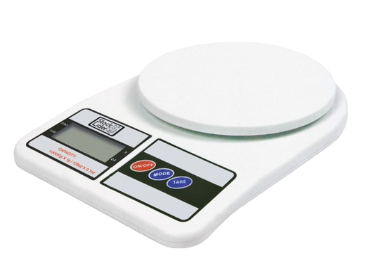 Báscula electrónica compacta y precisa