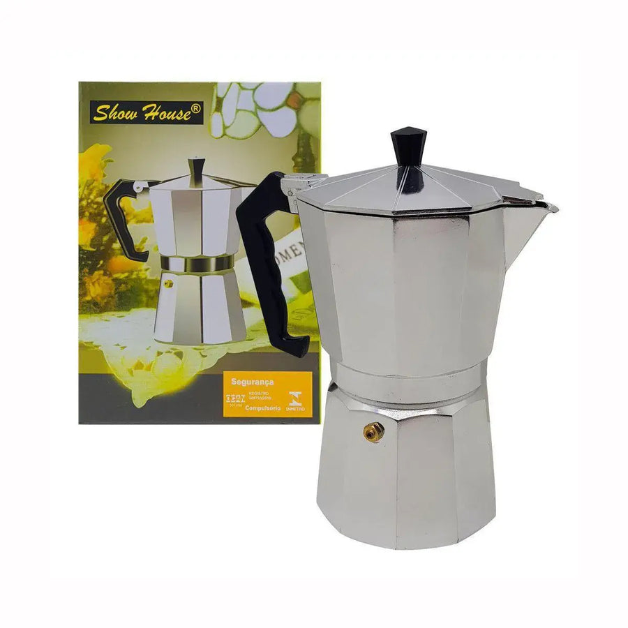 Cafetera 6 tazas de aluminio
