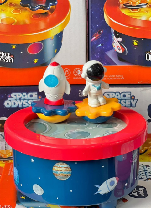 Caja musical Space Odyssey para niños