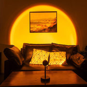 Lámpara Sunset LED USB giratoria