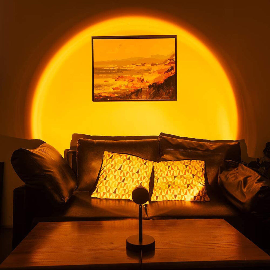 Lámpara Sunset LED USB giratoria