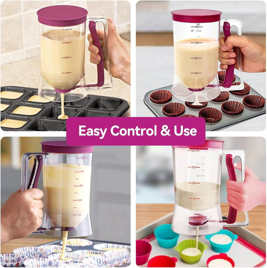 Dispensador masa para repostería preciso
