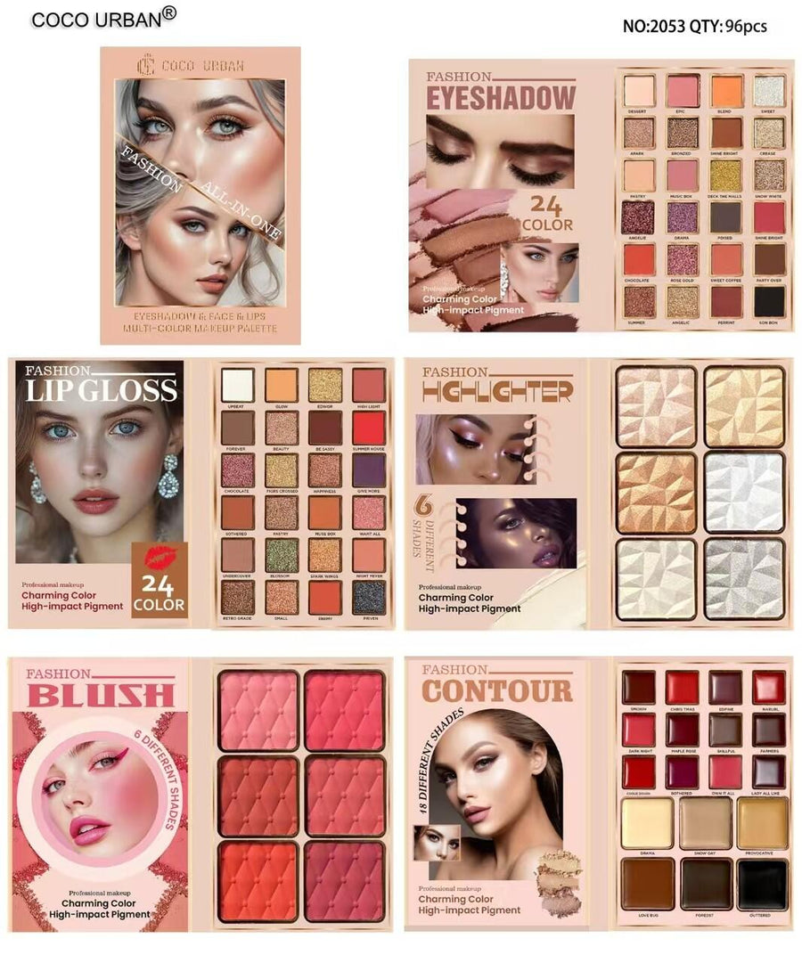 Todo tu maquillaje en una paleta