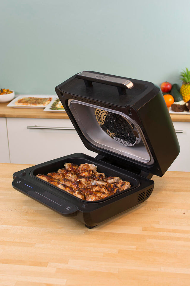 Grill horno air fryer 8 en 1 digital