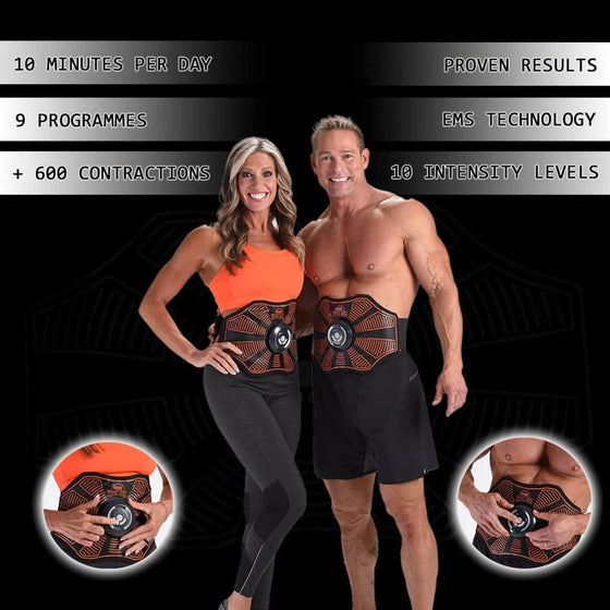 Cinturón de electroestimulación muscular EMS