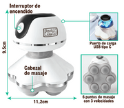 Masajeador portátil para aliviar tensión