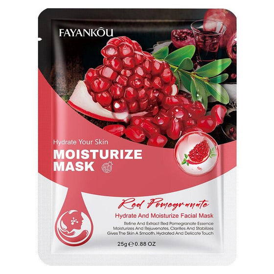 Mascarilla facial de granada hidratante