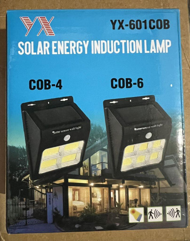 Foco solar exterior con sensor 3 uds
