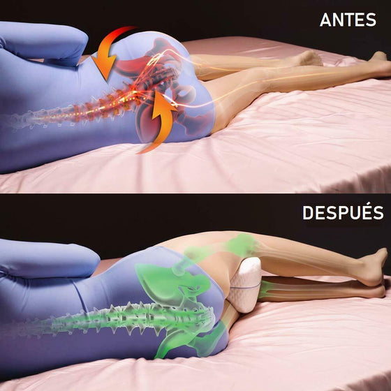 Almohada para piernas y cadera