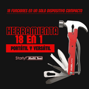 Herramienta multifuncional 18 en 1 portátil