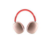 Casco Bluetooth rojo inalámbrico