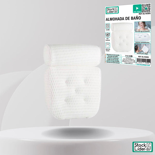 Almohada de baño cómoda y transpirable