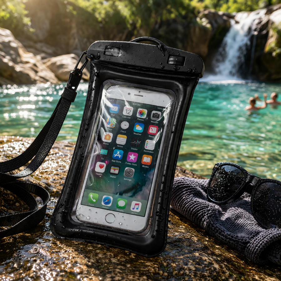 Funda impermeable para móvil táctil