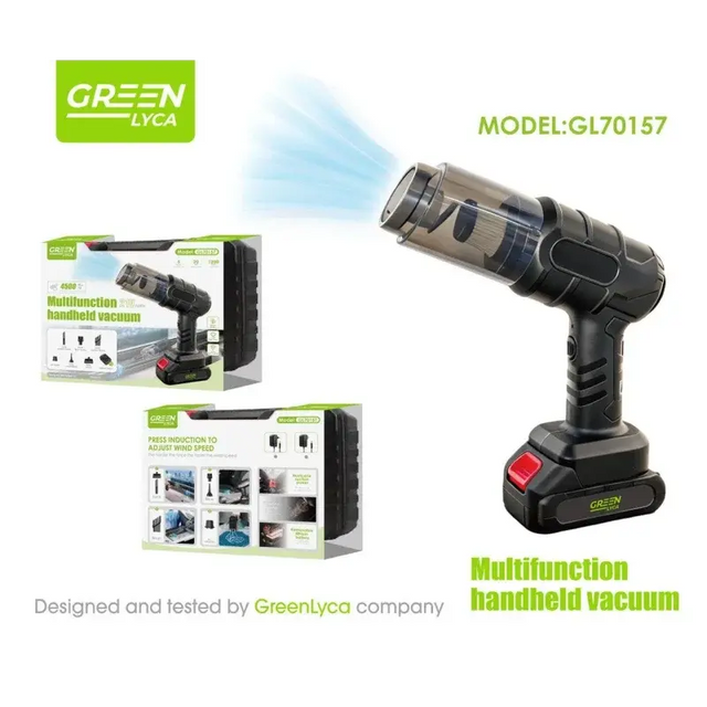 Aspiradora de mano Green Lyca GL70157