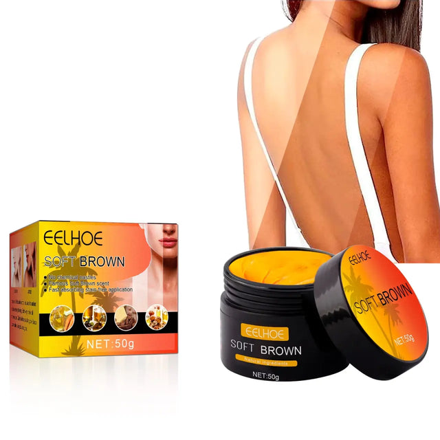 Crema bronceadora natural sin sol