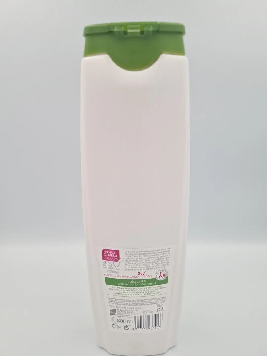 Gel de Baño Relajante 800ml para Ducha