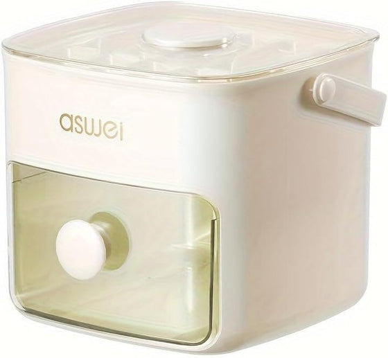 Máquina cubitos hielo 2 en 1 con tapa