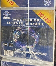 Luces LED multicolor 50 LED para decorar