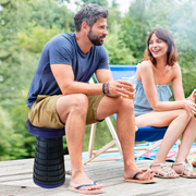Taburete portátil plegable telescópico