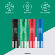 Linterna LED compacta de aluminio
