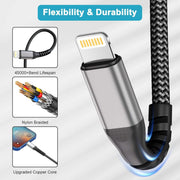 Cable USB-C a Lightning MFi 1,2m