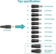 Adaptador universal de viaje para enchufes