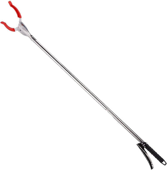 Pinza recoge objetos metal de largo alcance