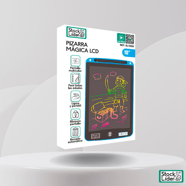 Pizarra mágica infantil LCD para dibujar