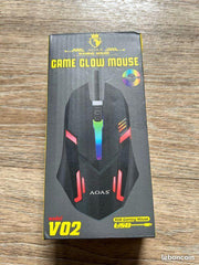 Ratón V02 ergonómico con RGB