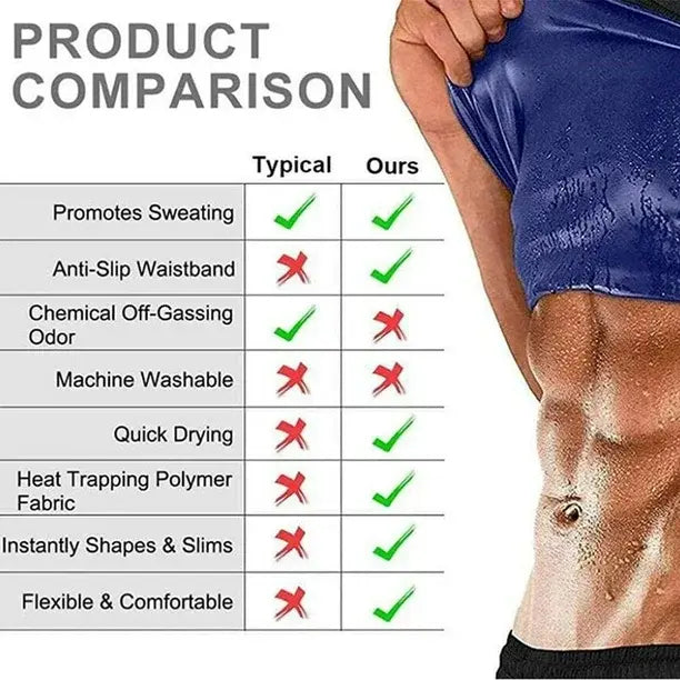 Faja sauna para gym unisex
