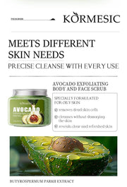 Exfoliante corporal de aguacate 300g
