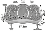 Máquina quemagrasas con vibración