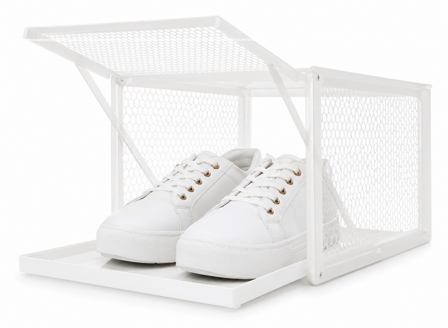 Zapatero extraíble modular para armario