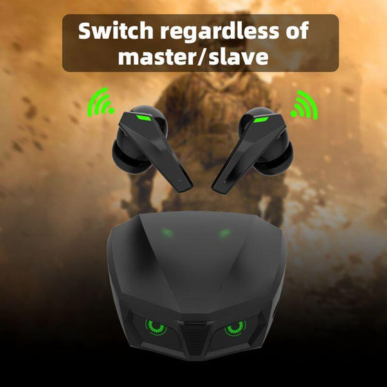 Auriculares gaming Bluetooth con LED