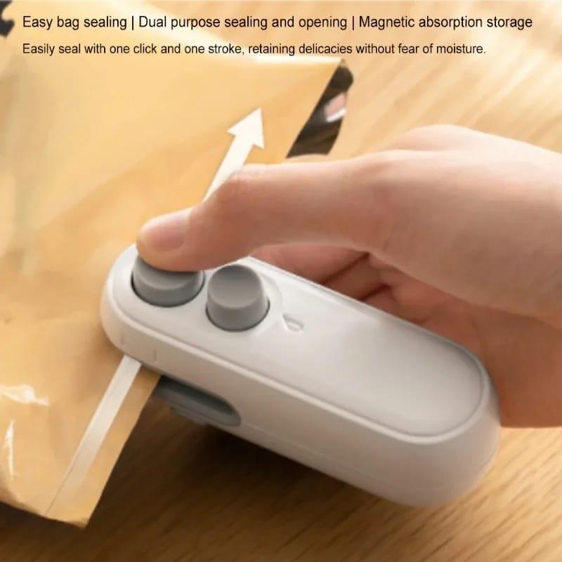 Mini sellador de bolsas térmico recargable