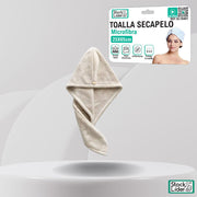 Toalla secapelo microfibra 25x65 cm