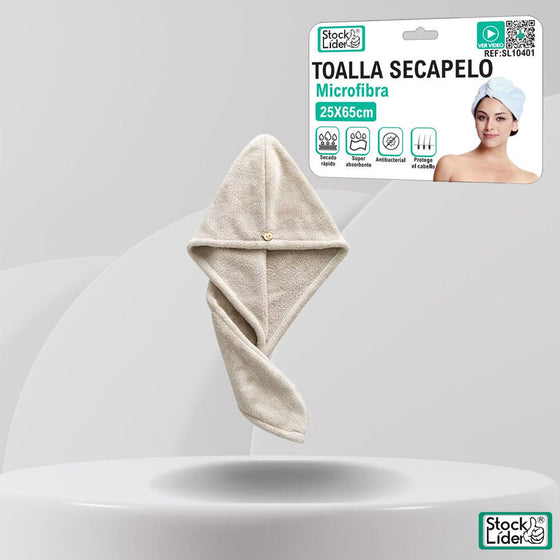 Toalla secapelo microfibra 25x65 cm