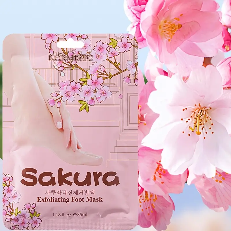 Mascarilla exfoliante pies Sakura