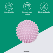 Bola de lavado para quitar pelos y pelusas