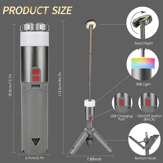 Luz de Emergencia Recargable LED
