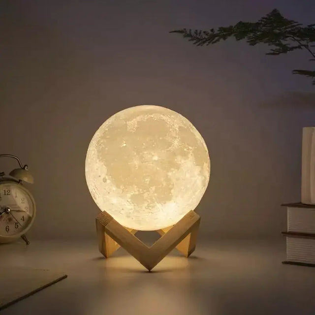 Lámpara luna LED con 16 colores