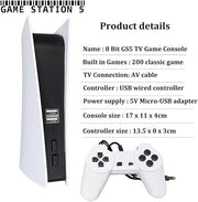 Consola retro GS5 con 200 juegos