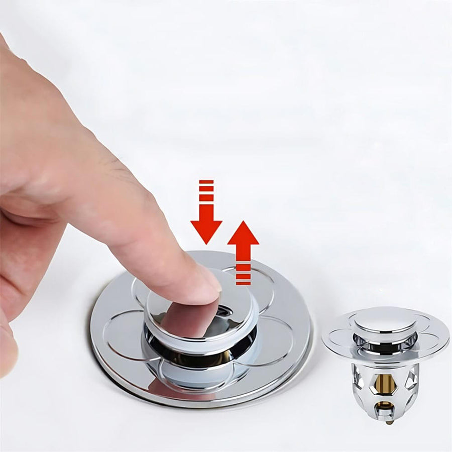 Tapón de drenaje para lavabo antiobstrucción