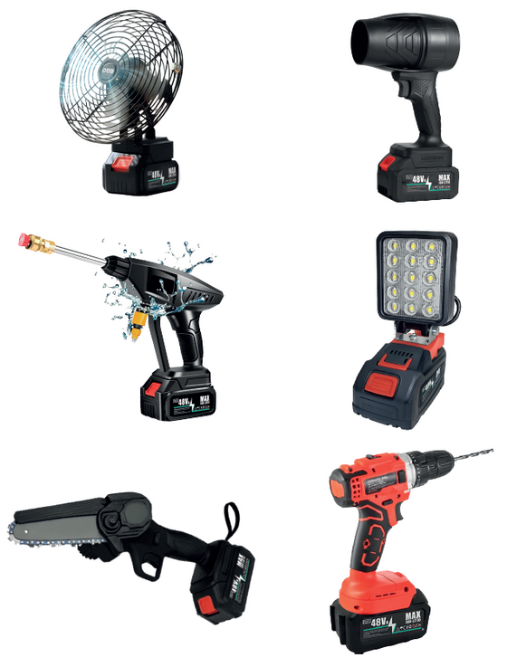 Batería recargable 48V para herramientas