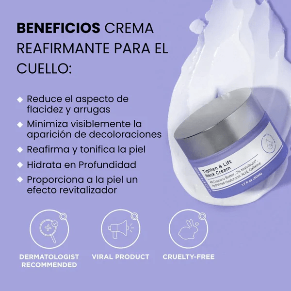 Crema Cuello y Escote Antiedad
