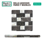 Rollo adhesivo pared y muebles 45x2m