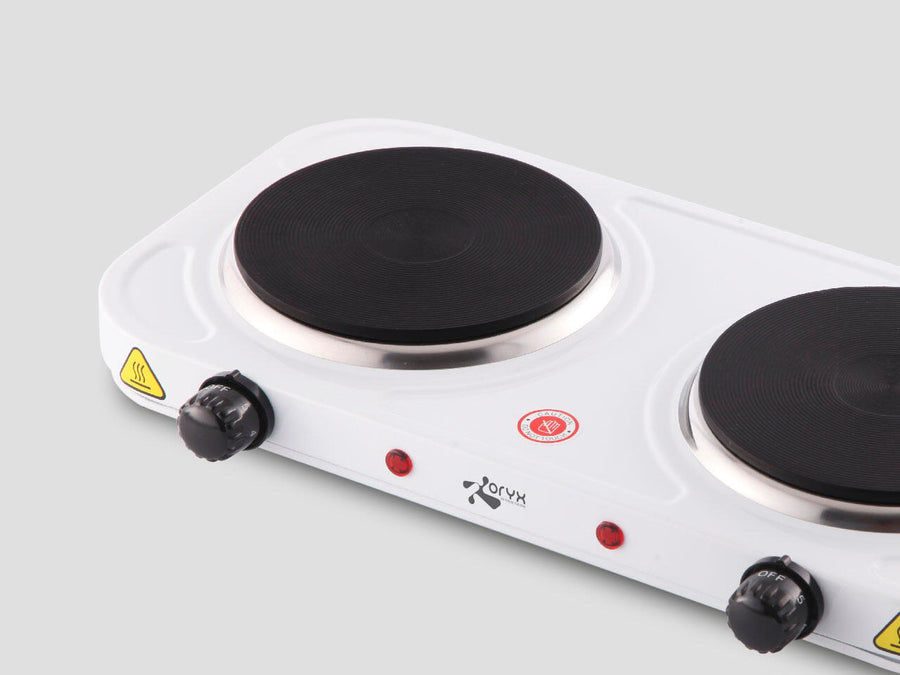 Cocina eléctrica portátil doble compacta