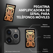 Pegatina amplificadora de señal móvil
