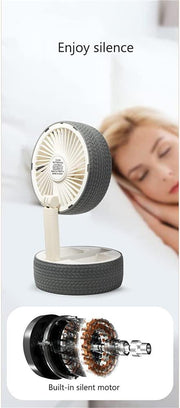 Ventilador plegable de escritorio USB